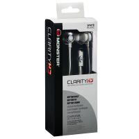 魔声（Monster）Clarity HD 灵晰 入耳式耳机 厚重低音耳塞耳机 线控带耳麦手机耳机 防汗运动耳机 时尚白