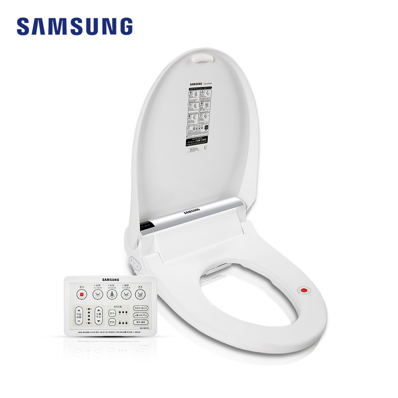 SAMSUNG三星洁身器 即热型智能马桶盖SBD-AB970S 遥控型马桶盖板 暖风烘干型坐便器盖板 智能除臭型电子盖板