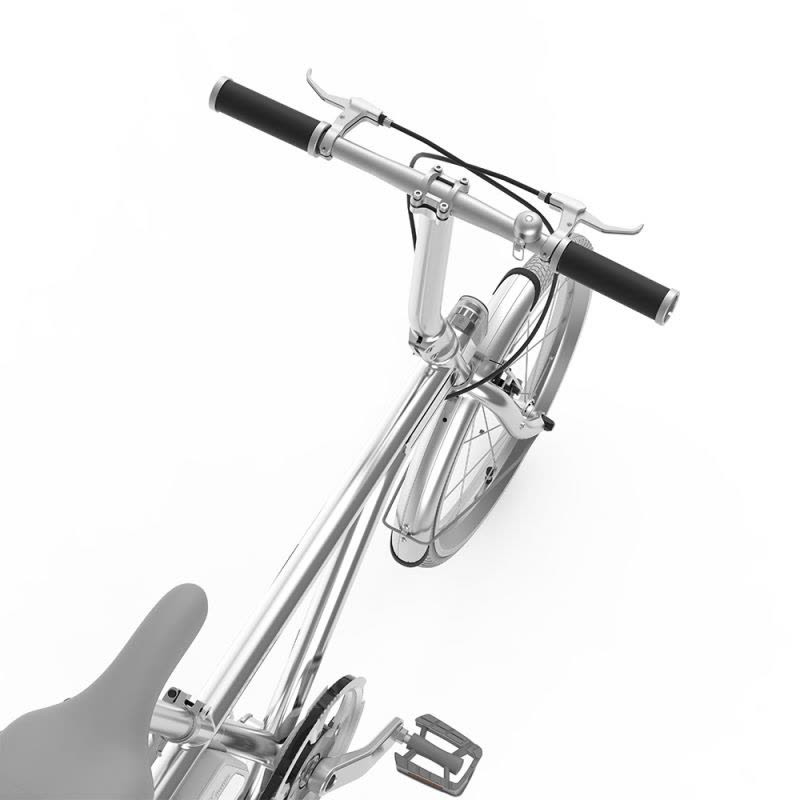 轻客 tsinova 智能电单车自行车电动车 ION (银色)图片