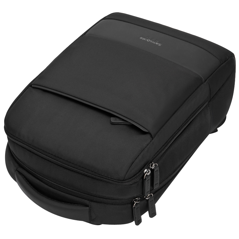 新秀丽(Samsonite)双肩包背包 男女款电脑包 15.6英寸 BU1*09001 黑色高清大图