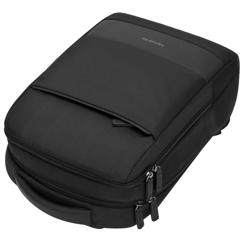 新秀丽(Samsonite)双肩包背包 男女款电脑包 15.6英寸 BU1*09001 黑色图片