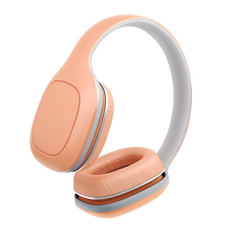 小米(mi)头戴耳机轻松版 橙色头戴式有线控耳机图片