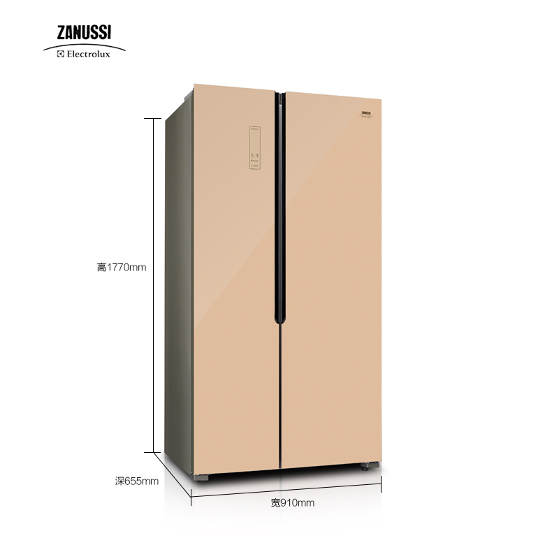 扎努西·伊莱克斯/ZANUSSI ZSE5202HGA 520升电脑风冷变频节能对开门冰箱