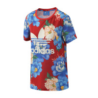adidas阿迪达斯三叶草女服装短袖T恤新款运动服BJ8414