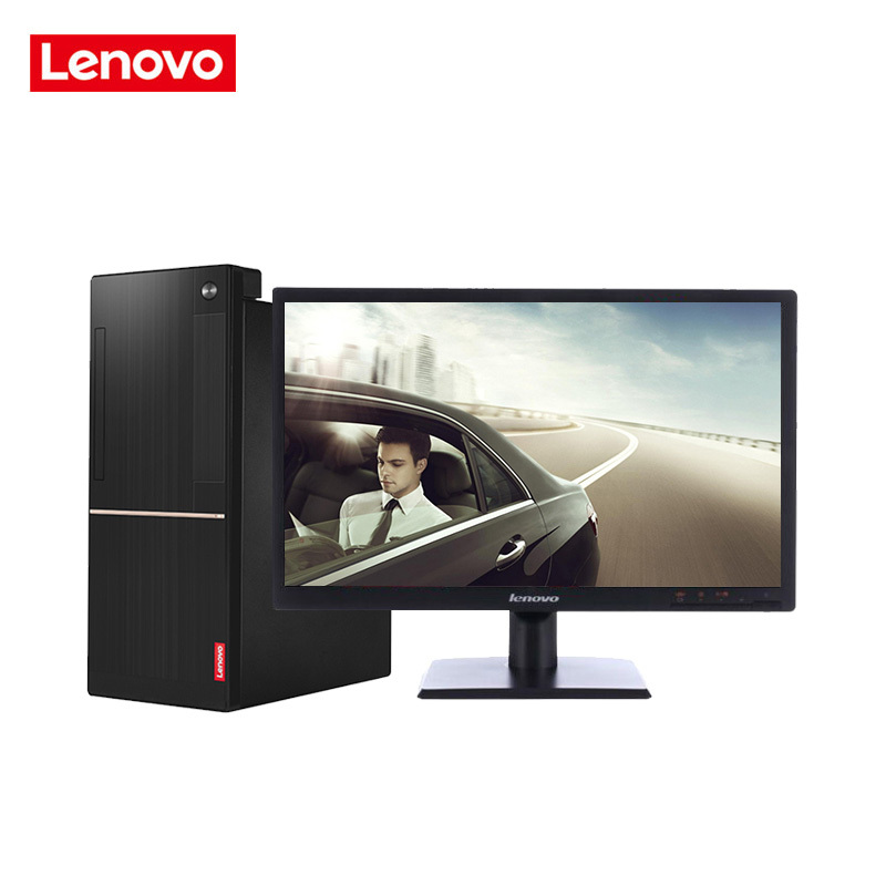 联想(Lenovo)扬天商用T4900d台式电脑+23英寸显示器(I3-7100 4G 500G 集显 DVD)