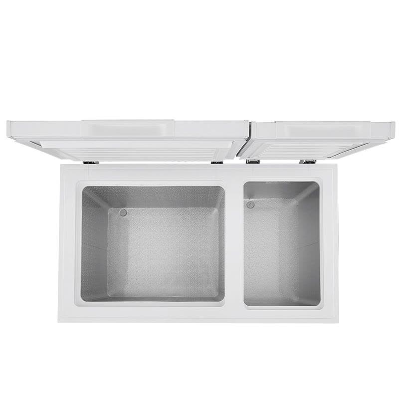 海信(Hisense)BCD-206NU/A 冰柜 家用商用小型卧式冷藏冷冻双温 冷柜(珍珠白)图片