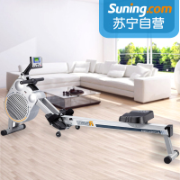 BH进口家用双阻力风阻磁阻R320划船机划船器静音可折叠