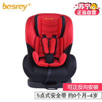 [苏宁自营]贝思瑞(besrey)汽车儿童安全座椅ISOFIX接口 BY-1581(0-4岁)