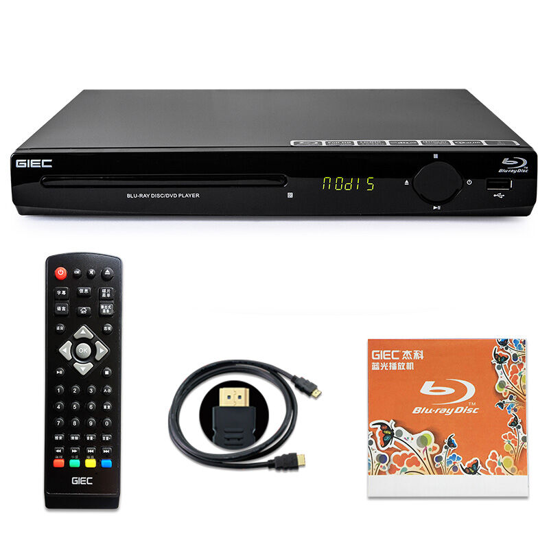杰科(GIEC)BDP-G2805 蓝光dvd播放机影碟机 高清USB 光盘 硬盘 网络播放器(黑色)高清大图