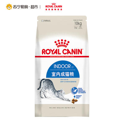 Royal Canin 皇家宠物食品 室内成猫粮10KG