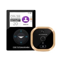 德施曼(DESSMANN)智能指纹锁配件智能猫眼实时监控广角视野
