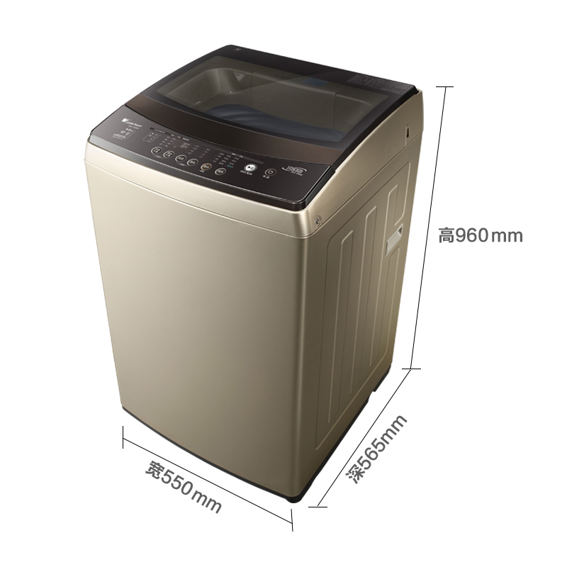 小天鹅 (LittleSwan)TB80-1368WG 8公斤 全自动洗衣机 APP智能操控 桶自洁健康洗 家用 金色高清大图