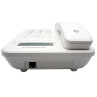 摩托罗拉(MOTOROLA) CT202电话机 有绳电话机 白色/红色