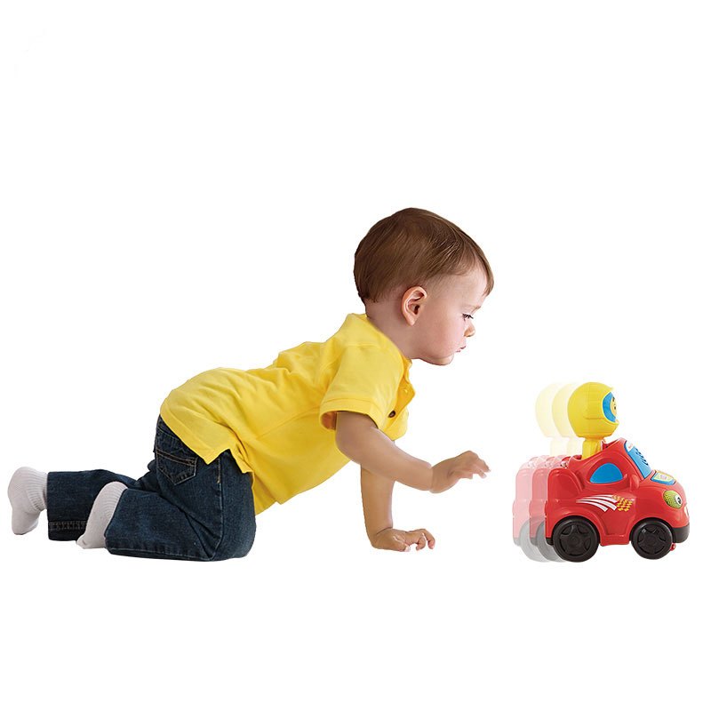 [苏宁自营]伟易达(Vtech) 声控跑车 声光音乐小汽车儿童早教益智 宝宝学爬玩具