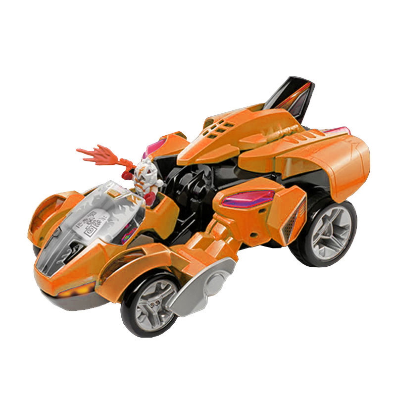 [苏宁自营]伟易达(Vtech) 变形恐龙战神系列-遥控霸王龙(橙色)80-19556变形机器人汽车百变金刚儿童男孩玩具