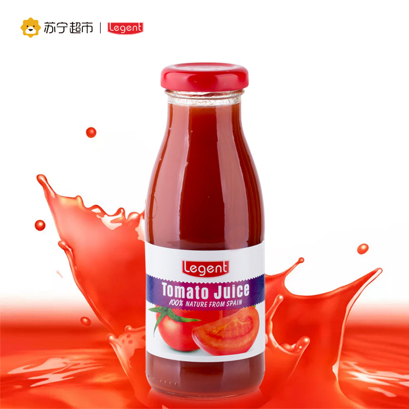 良珍（Legent）番茄汁 地中海风味果汁 250ml×24/整箱装 西班牙进口果汁饮料