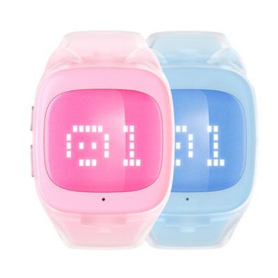 糖猫 teemo basic儿童电话智能手表 粉色 儿童智能手表GPS定位基础版 粉色