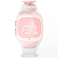 糖猫 teemo basic儿童电话智能手表 粉色 儿童智能手表GPS定位基础版 粉色