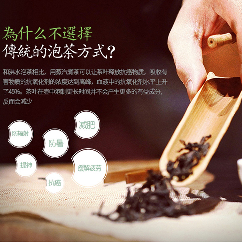 东菱(Donlim)煮茶器DL-Y300 蒸汽式煮茶壶 养生壶 电水壶 1升/L