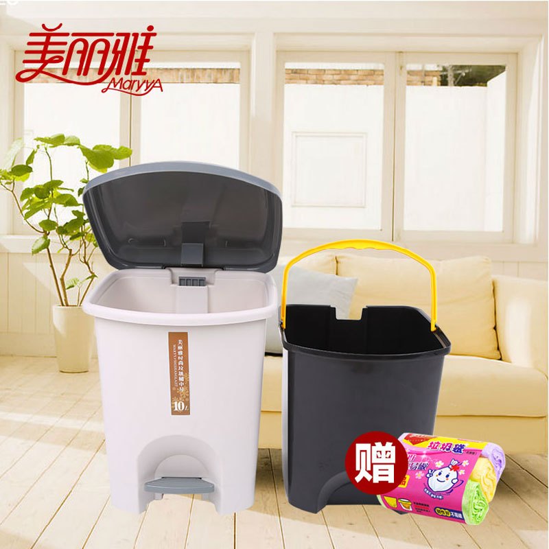 美丽雅 中号 时尚垃圾桶(个)