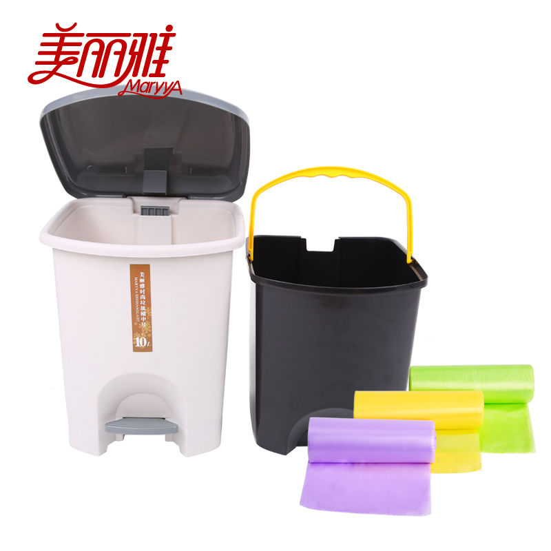 美丽雅 中号 时尚垃圾桶(个)