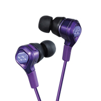 杰伟世(JVC)HA-FR100X 时尚潮爆 电音格调Hip-Hop耳机 紫色