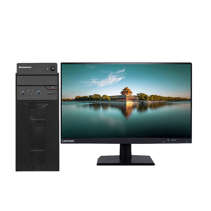 联想lenovo扬天商用t6900c台式机加215双超屏i565004g500g集显刻录win