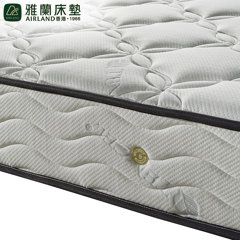 香港AIRLAND雅兰床垫 云丝两用弹簧床垫 天丝面料 卧室单/双人床垫 1.5米/1.8米床垫高清大图
