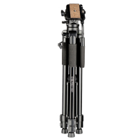 缔杰(DIGIPOD)TR688V便携云台套装三脚架 专业摄影摄像机扳扣式铝合金三脚架
