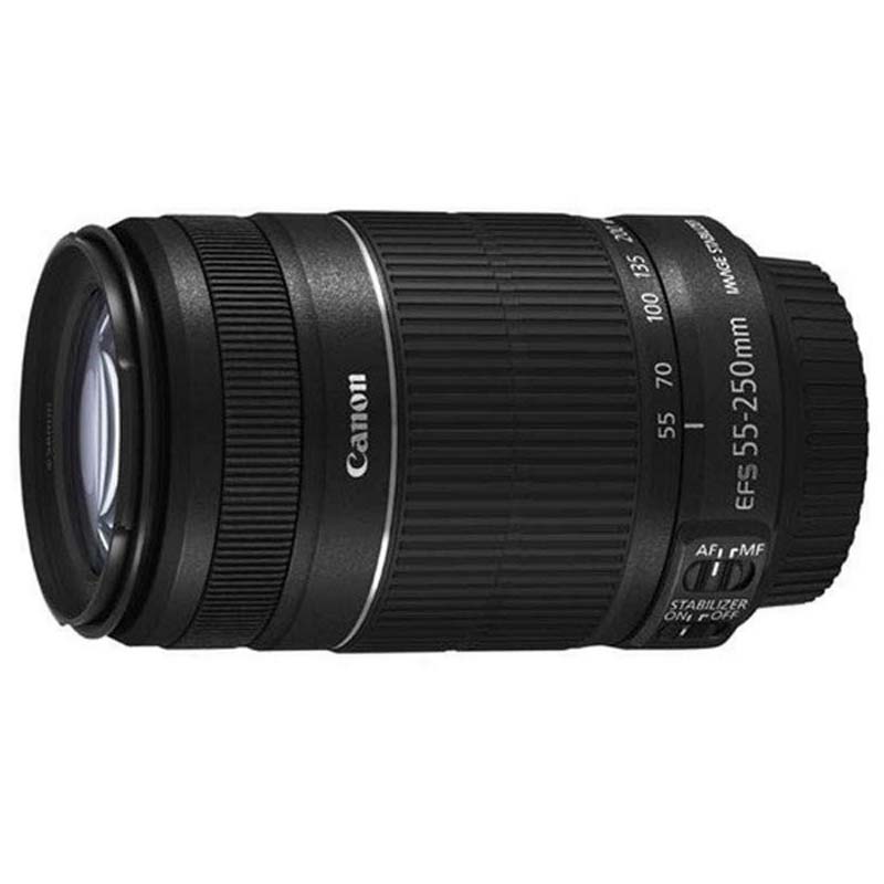 佳能(Canon) EOS 1300D数码单反相机(18-55mm+55-250mm) 双镜头套装 入门推荐 轻便易操作