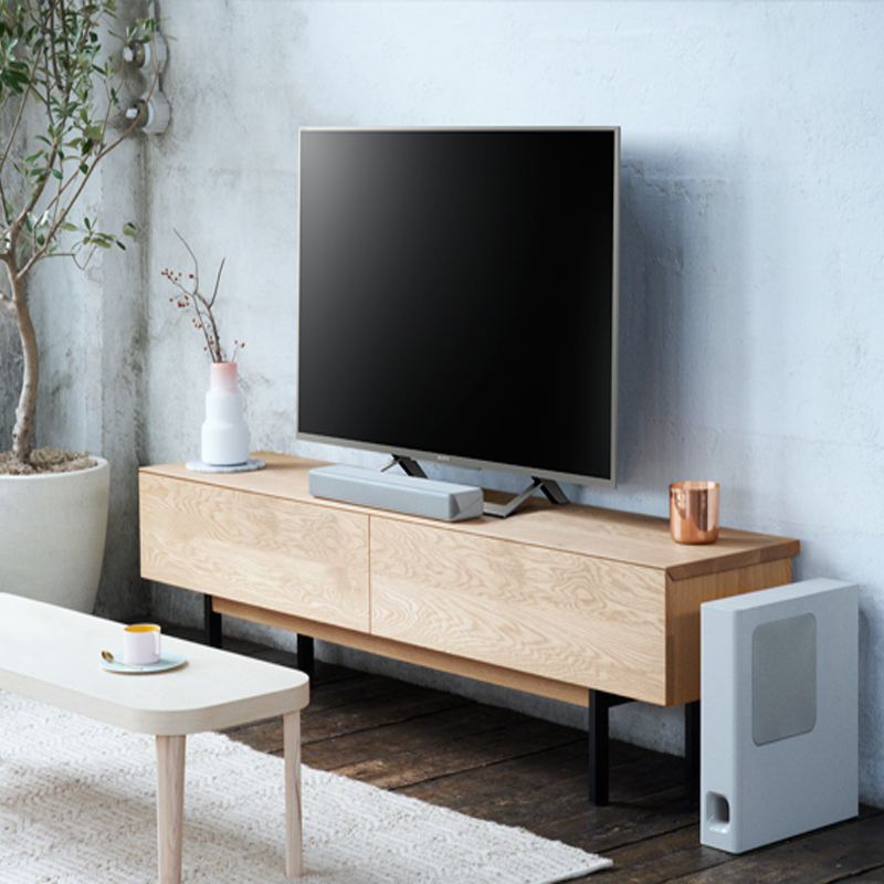索尼(SONY) HT-MT300/W 音响 家庭影院 电视音响 无线蓝牙/NFC 立体声 回音壁 白色