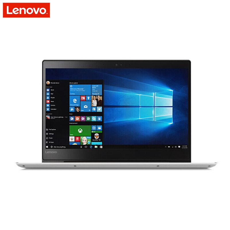 联想(Lenovo)100s升级款120s 14英寸轻薄便携商务笔记本电脑(N3450 4G 256G固态硬盘 银色)高清大图