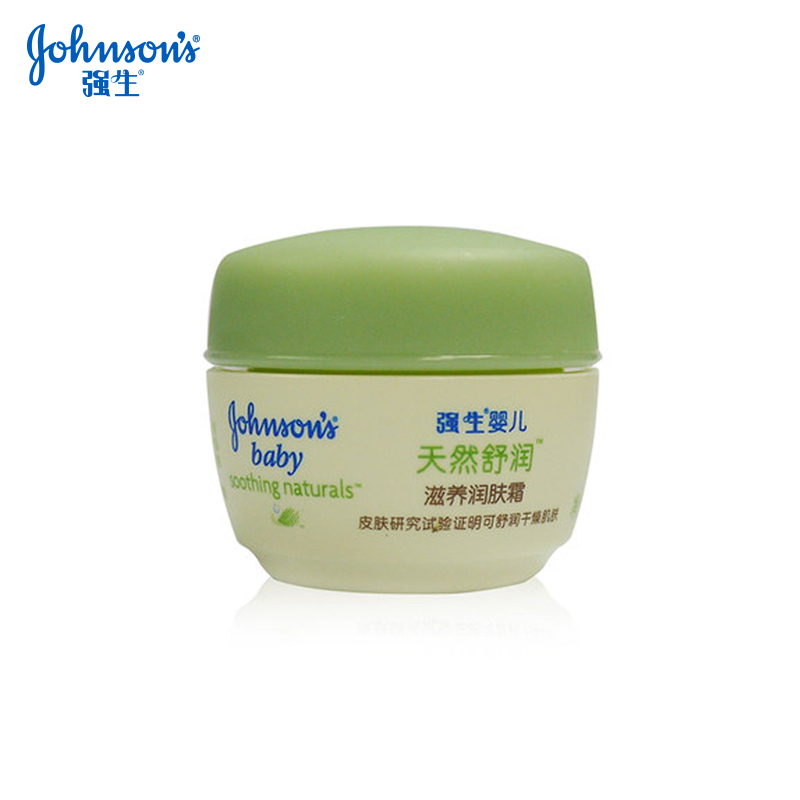 强生(Johnson) 婴儿天然舒润滋养润肤霜40g(有香)