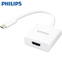 飞利浦(Philips) SWR1605A/93USBType-C转HDMI转换器macbook投影仪4k高清电视连接线
