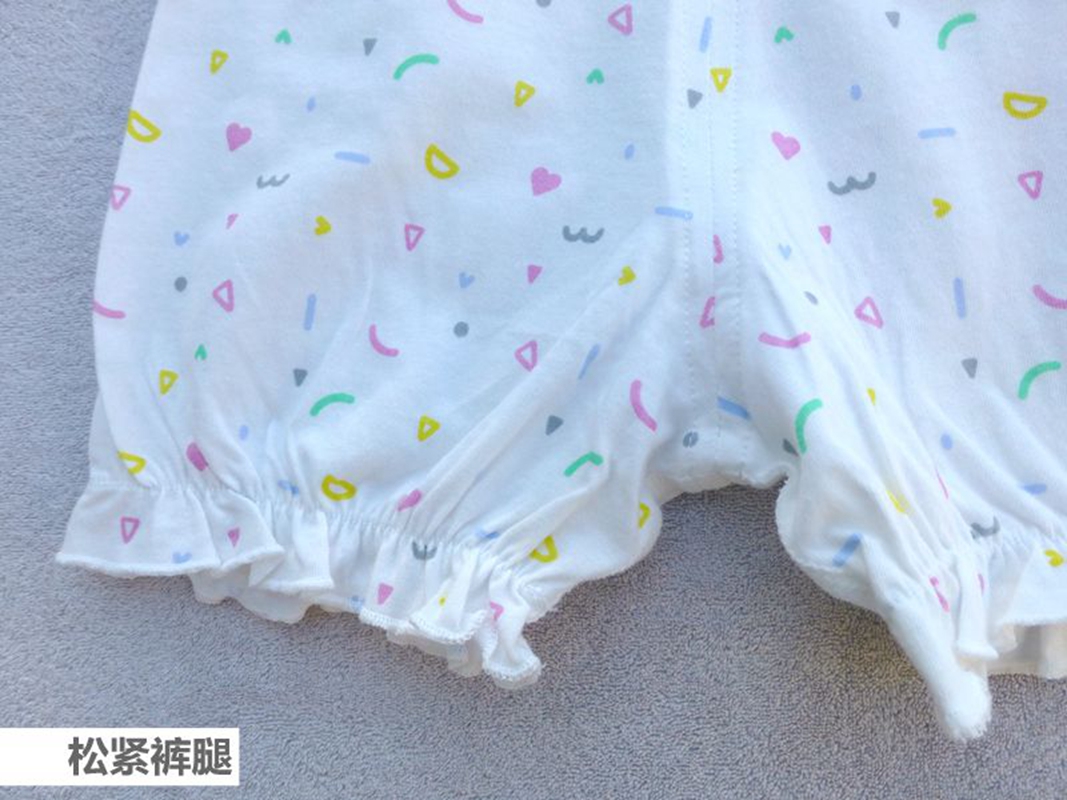 安笛贝乐品牌夏装新品女宝宝纯棉女童童装婴幼儿半裤可开档短裤中小童裤子