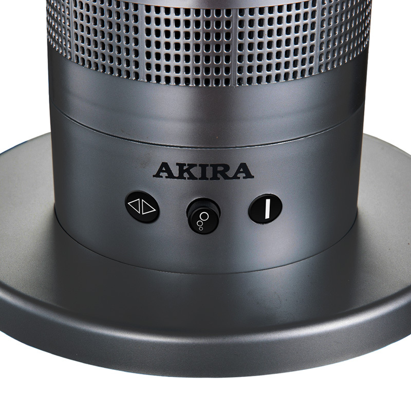 新加坡爱家乐(AKIRA)电风扇 HA-AZ18/SG灰色新加坡 无扇叶电扇家用 遥控超静音落地台式摇头