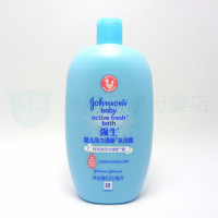 强生(Johnson)婴儿活力清新沐浴露500ml(适合三岁以上儿童)