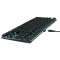 达尔优(dare-u)EK820机械合金键盘 背光游戏LOL/CF薄键盘 87键黑色青轴