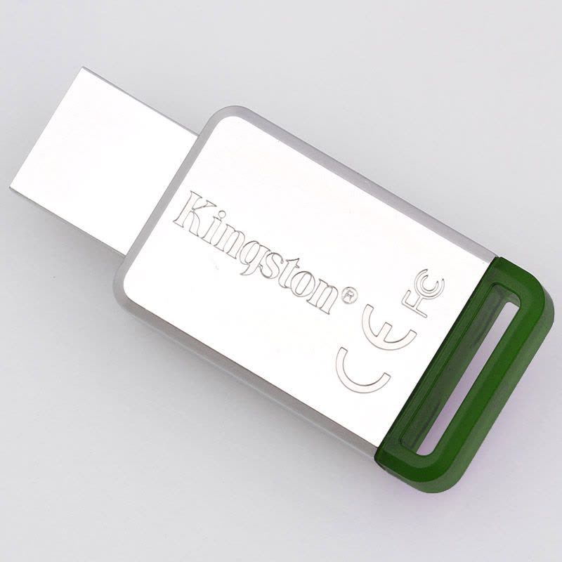 苏宁自营金士顿(Kingston)USB3.1 16GB 金属U盘 DT50 绿色图片