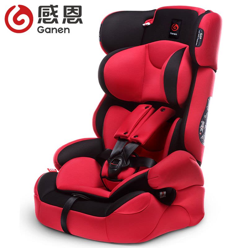 感恩GN-E儿童安全座椅 婴儿宝宝汽车车载坐椅9个月-12岁 3C认证正品图片