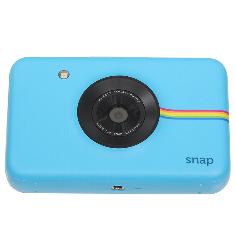 宝丽来(POLAROID) 立拍立得相机 SNAP 蓝色 数码照像机 即拍即得一次成像 工程塑料材质