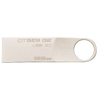 苏宁自营金士顿（Kingston）128GB U盘 USB3.0 DTSE9G2 金属银色亮薄 读速100MB/s晒单图