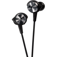 杰伟世(JVC)HA- FX77X 入耳式耳机 重低音 时尚耳机 黑色