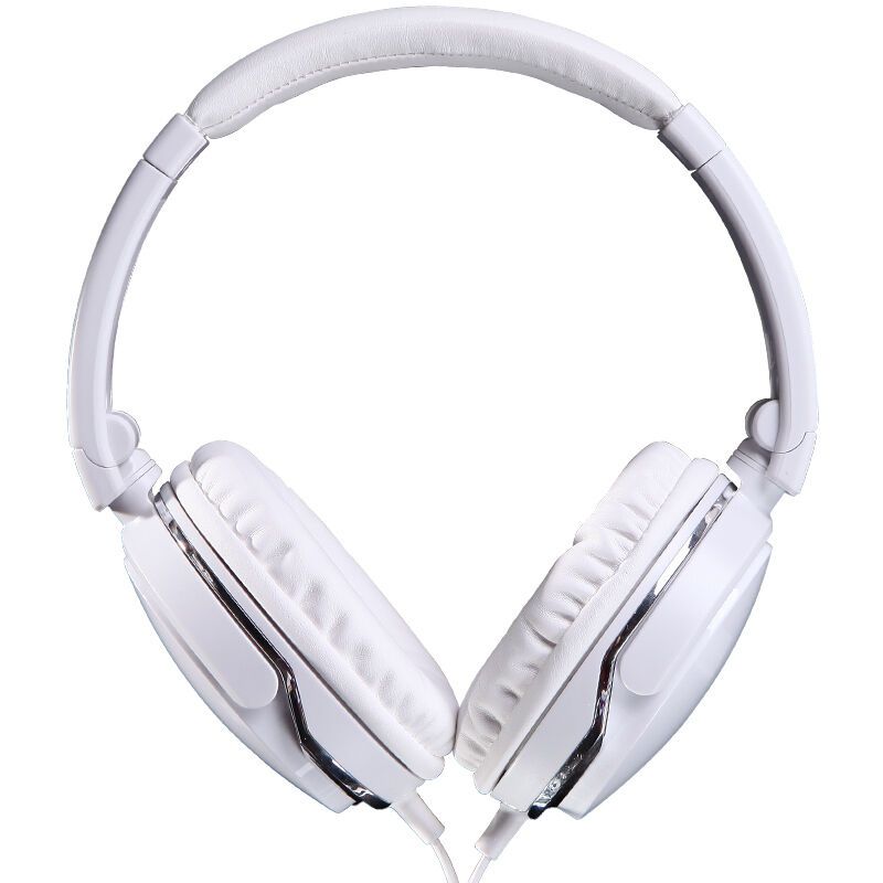 杰伟世(JVC)HA-S660低音导管重低音便携折叠随身音乐头戴全罩耳机 白色