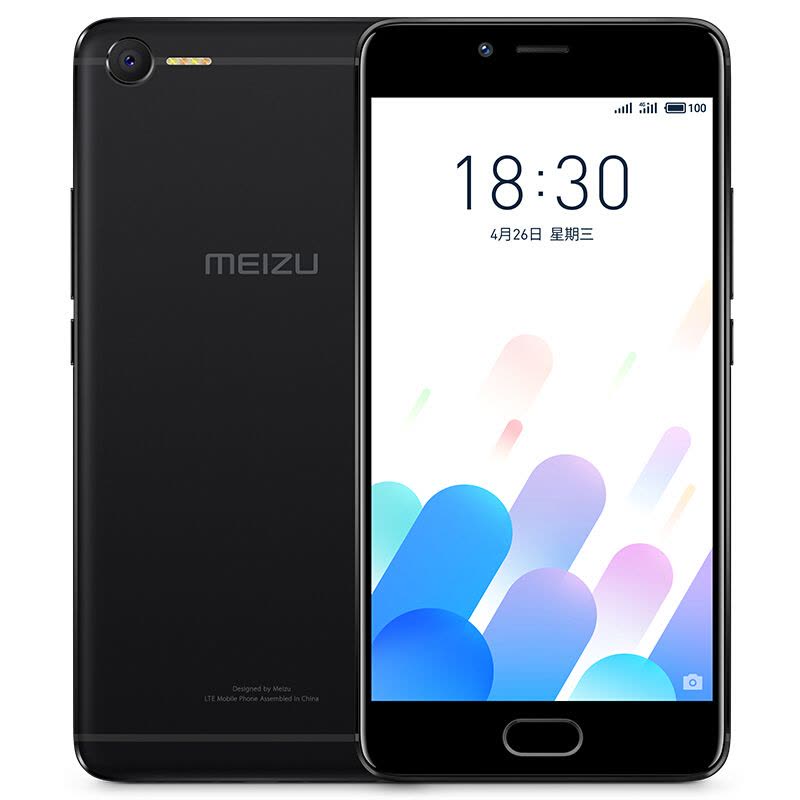 Meizu/魅族 魅蓝E2 4GB+64GB 曜石黑 全网通手机公开版图片