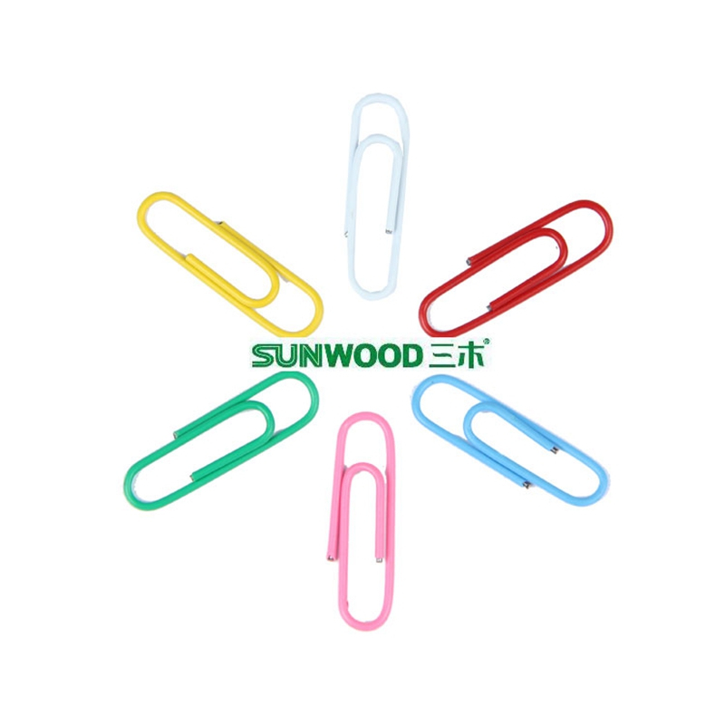 三木(SUNWOOD)8104彩色回形针5盒 糖果色曲别针 回形针/大头针