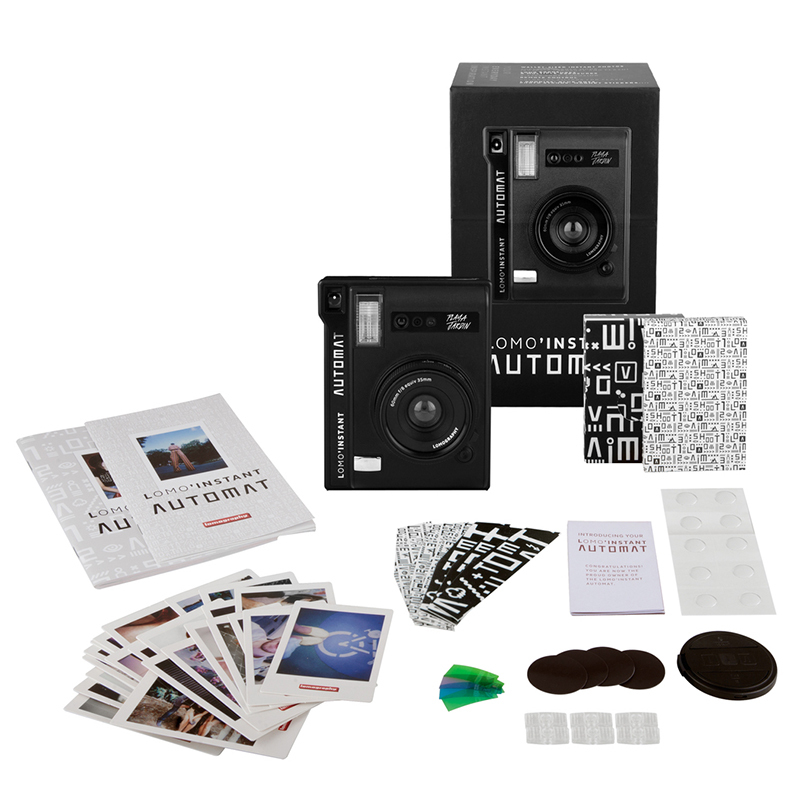 乐魔(LOMO)li150b全自动一次成像拍立得相机 立拍立得AUTOMAT 单机 黑色