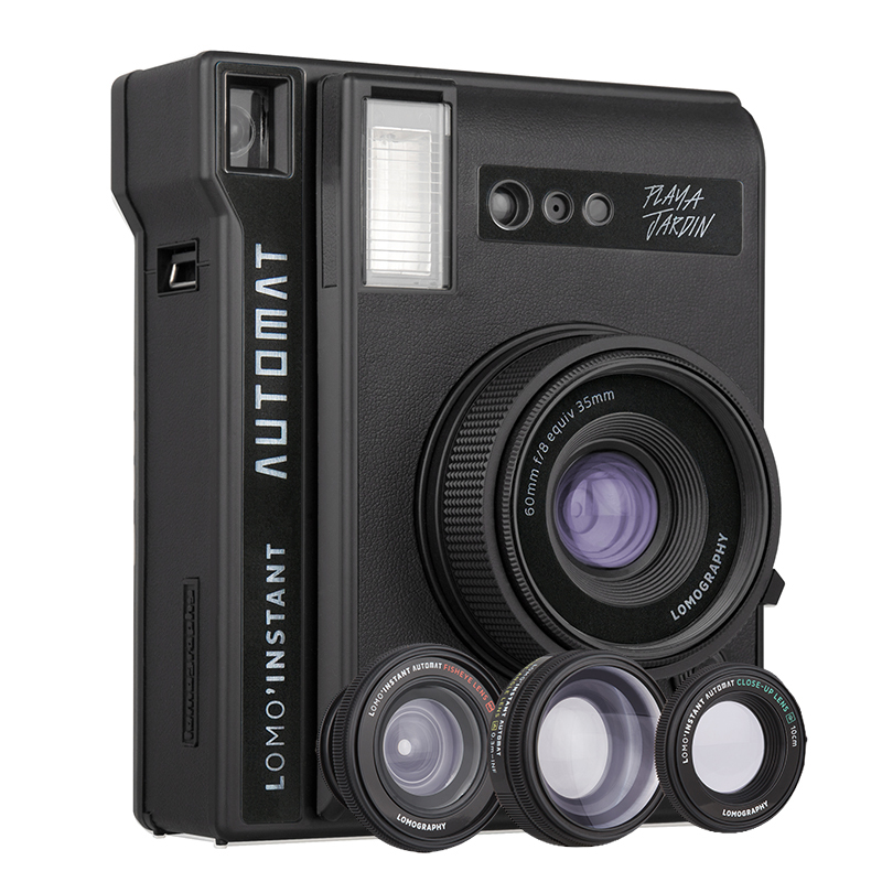 乐魔(LOMO)li150b全自动一次成像拍立得相机 立拍立得AUTOMAT 单机 黑色