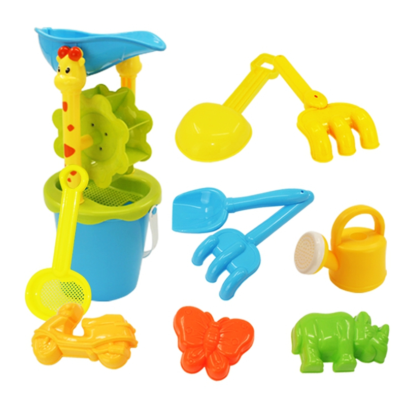 [苏宁自营]仙邦宝贝(Simbable kidz)儿童沙滩戏水玩具10件套男孩女孩玩具4166
