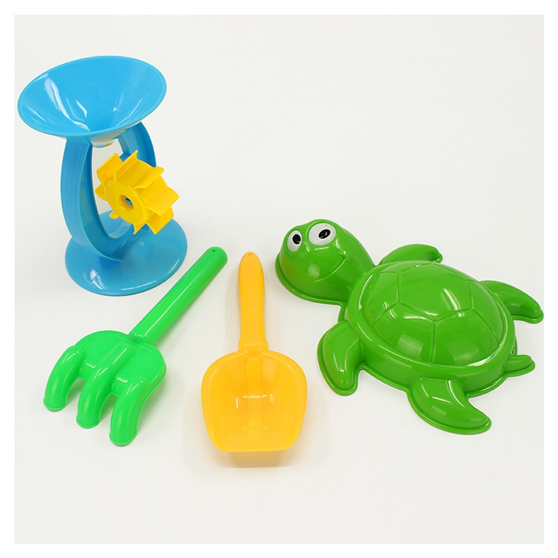 [苏宁自营]仙邦宝贝(Simbable kidz)儿童沙滩戏水玩具4件套男孩女孩玩具4203